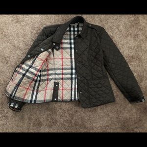 Women’s quilted Authentic Burberry Jacket.